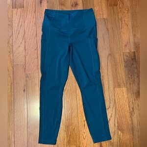 90 Degree By Reflex Teal Yoga Pants